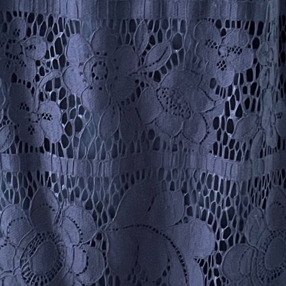 Loft Off the Shoulder Lace Dress - Picture 2 of 4